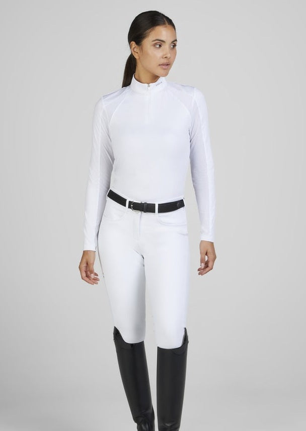 PIKEUR SIATKOWY LONGSLEEVE DO JAZDY KONNEJ DAMSKI SPORTS