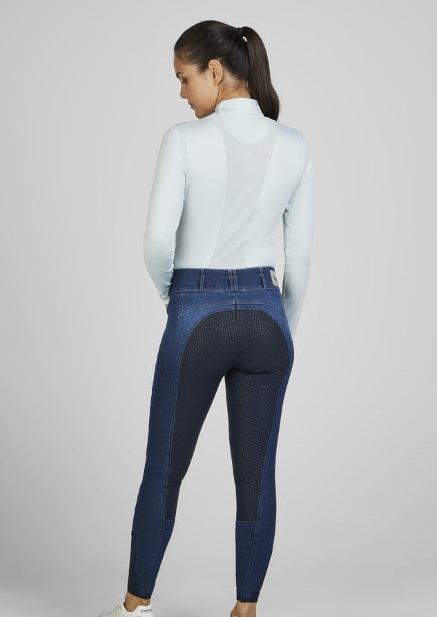 PIKEUR SIATKOWY LONGSLEEVE DO JAZDY KONNEJ DAMSKI SPORTS