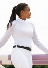 PIKEUR SIATKOWY LONGSLEEVE DO JAZDY KONNEJ DAMSKI SPORTS