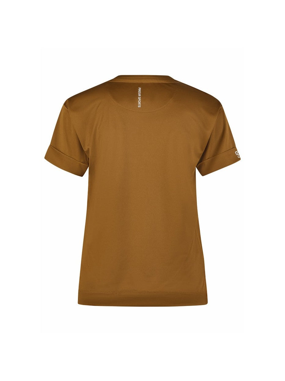 PIKEUR T-SHIRT JEŹDZIECKI Z LOGO DAMSKI SPORTS