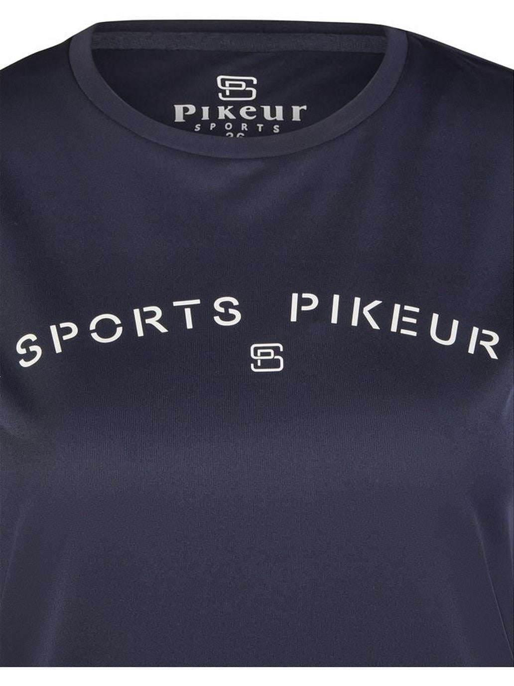 PIKEUR T-SHIRT JEŹDZIECKI Z LOGO DAMSKI SPORTS