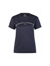 PIKEUR T-SHIRT JEŹDZIECKI Z LOGO DAMSKI SPORTS