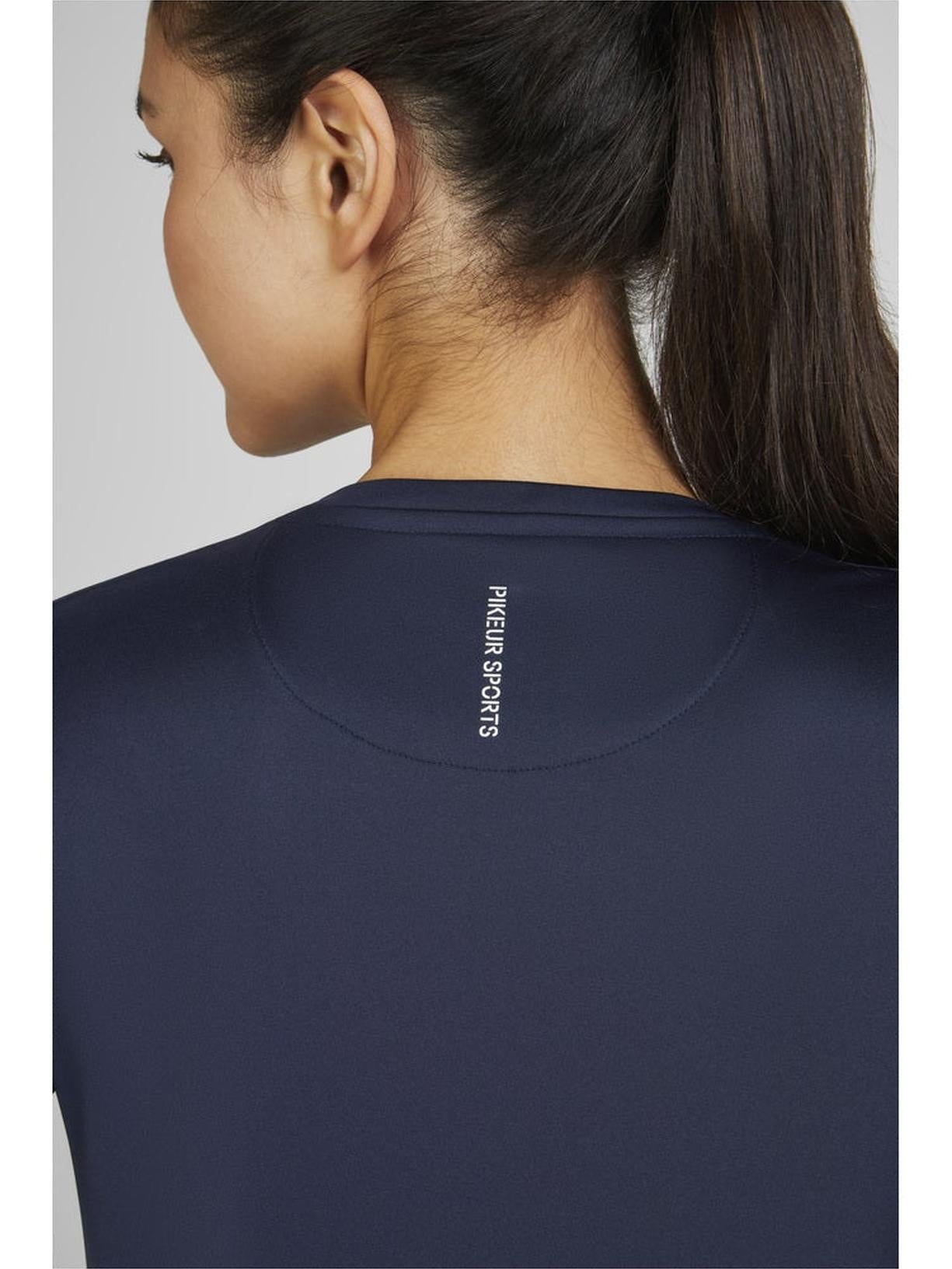 PIKEUR T-SHIRT JEŹDZIECKI Z LOGO DAMSKI SPORTS