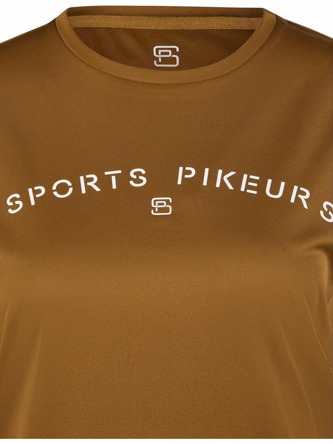 PIKEUR T-SHIRT JEŹDZIECKI Z LOGO DAMSKI SPORTS