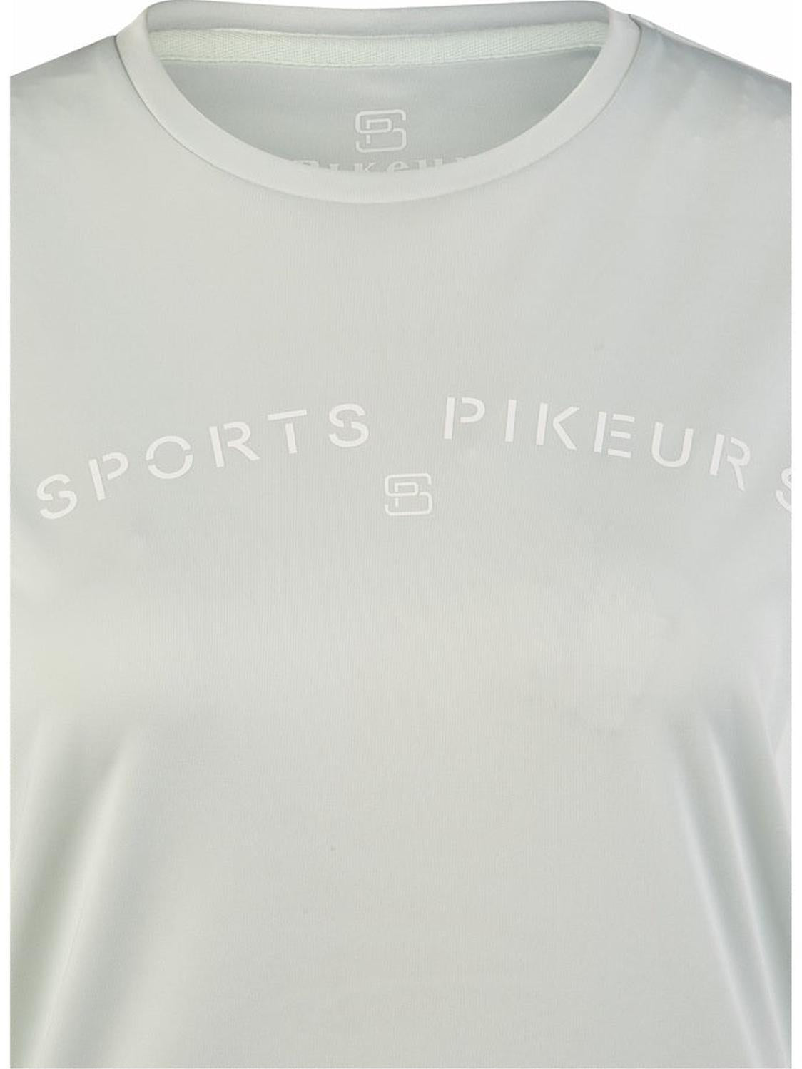 PIKEUR T-SHIRT JEŹDZIECKI Z LOGO DAMSKI SPORTS