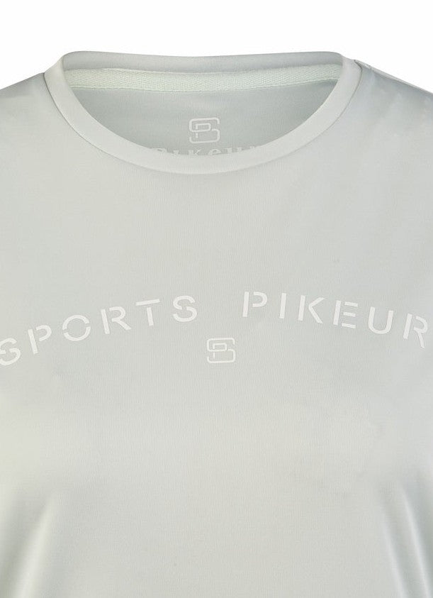 PIKEUR T-SHIRT JEŹDZIECKI Z LOGO DAMSKI SPORTS