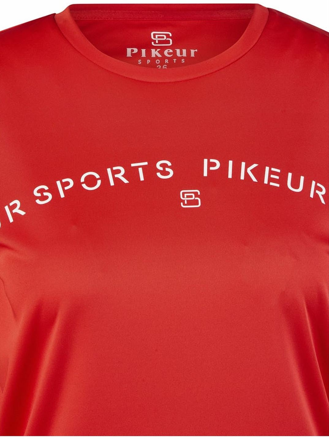 PIKEUR T-SHIRT JEŹDZIECKI Z LOGO DAMSKI SPORTS