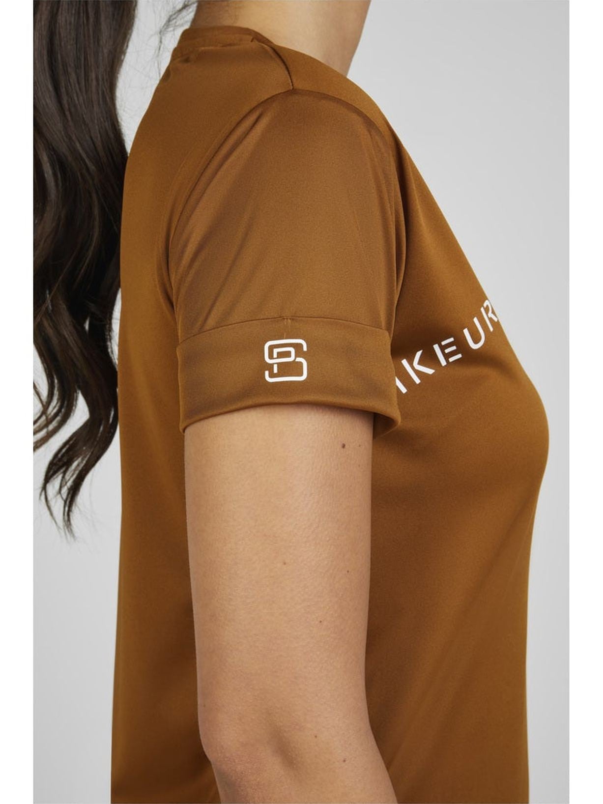 PIKEUR T-SHIRT JEŹDZIECKI Z LOGO DAMSKI SPORTS