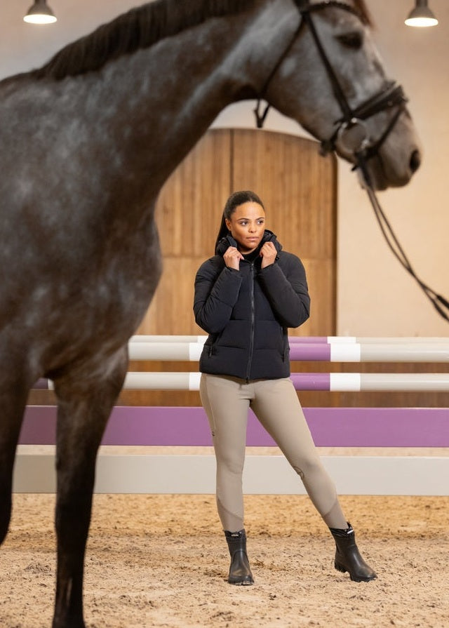 PIKEUR ZIMOWA PIKOWANA KURTKA JEŹDZIECKA DAMSKA ATHLEISURE