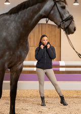 PIKEUR ZIMOWA PIKOWANA KURTKA JEŹDZIECKA DAMSKA ATHLEISURE