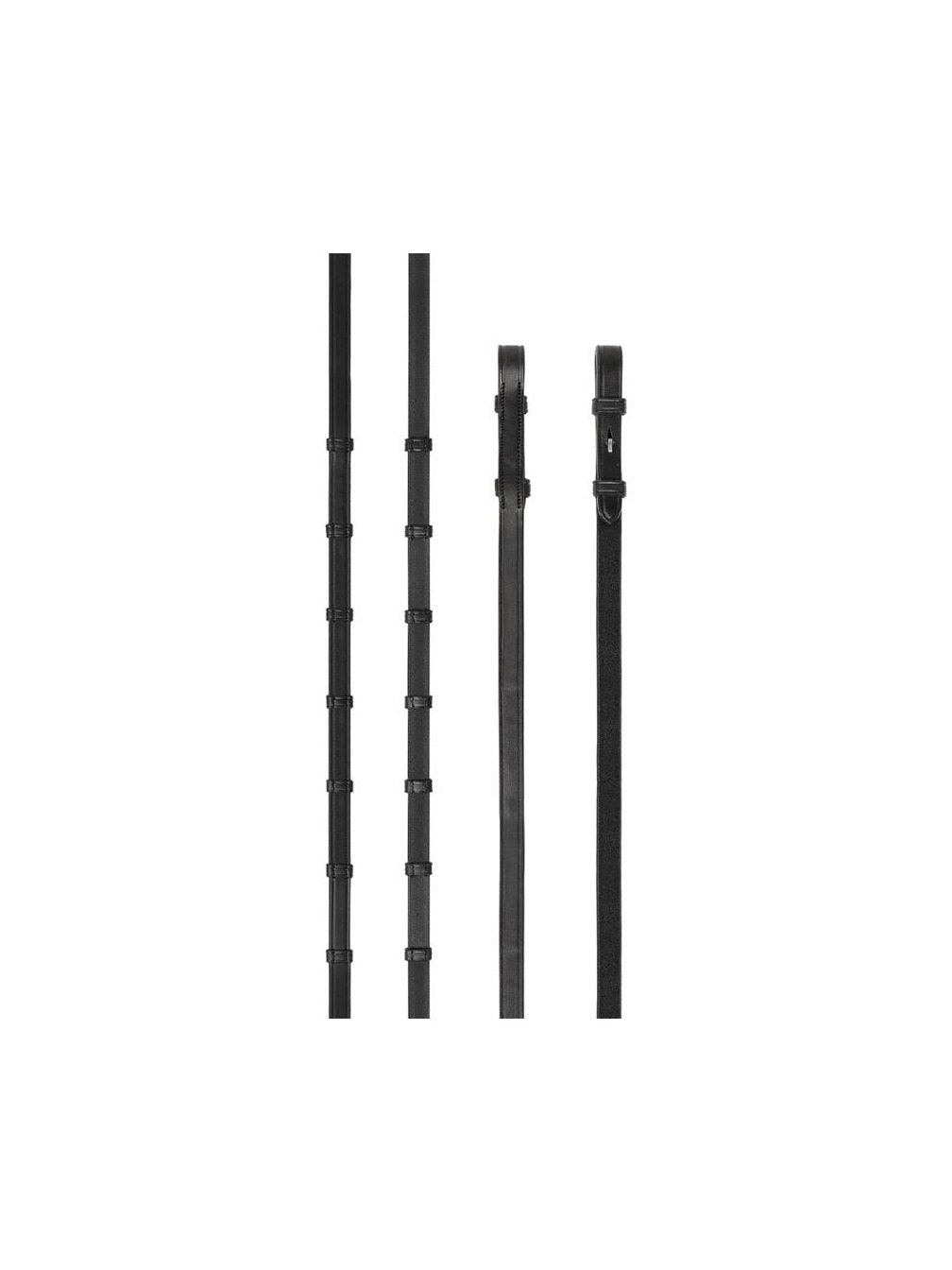 PRESTIGE ITALIA WODZE SKÓRZANE E137 UJEŻDŻENIOWE 16MM ZE STOPERAMI DO OGŁOWIA E157 - Prestige Italia Equishop
