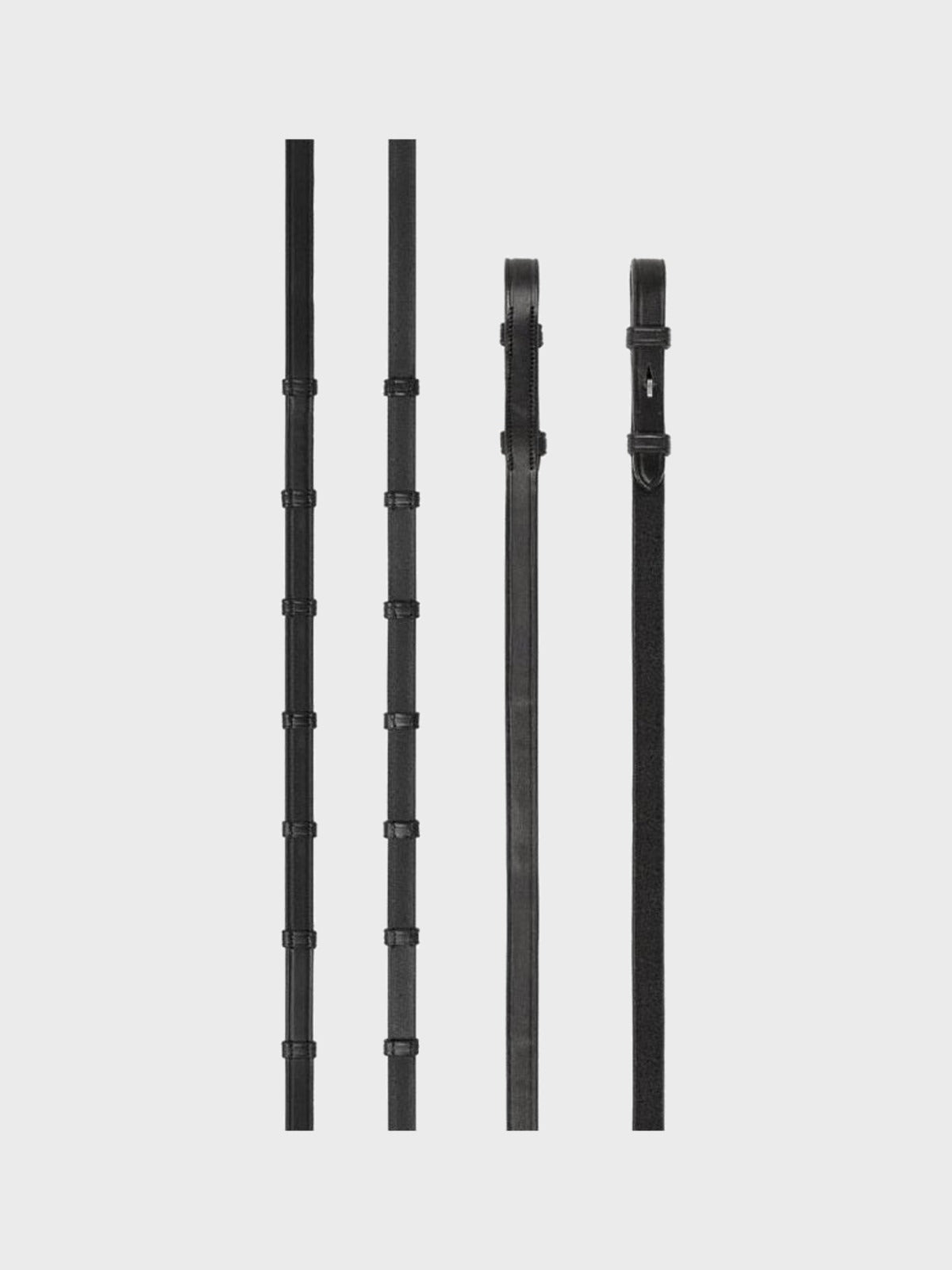 PRESTIGE ITALIA WODZE SKÓRZANE E137 UJEŻDŻENIOWE 16MM ZE STOPERAMI DO OGŁOWIA E157 - Prestige Italia Equishop