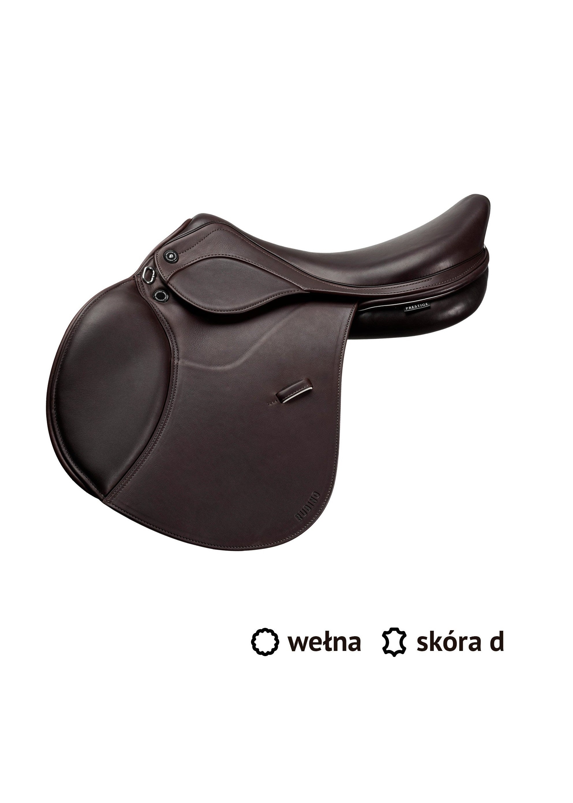 PRESTIGE ITALIA Siodło skokowe RUBINO MD D WEŁNA
