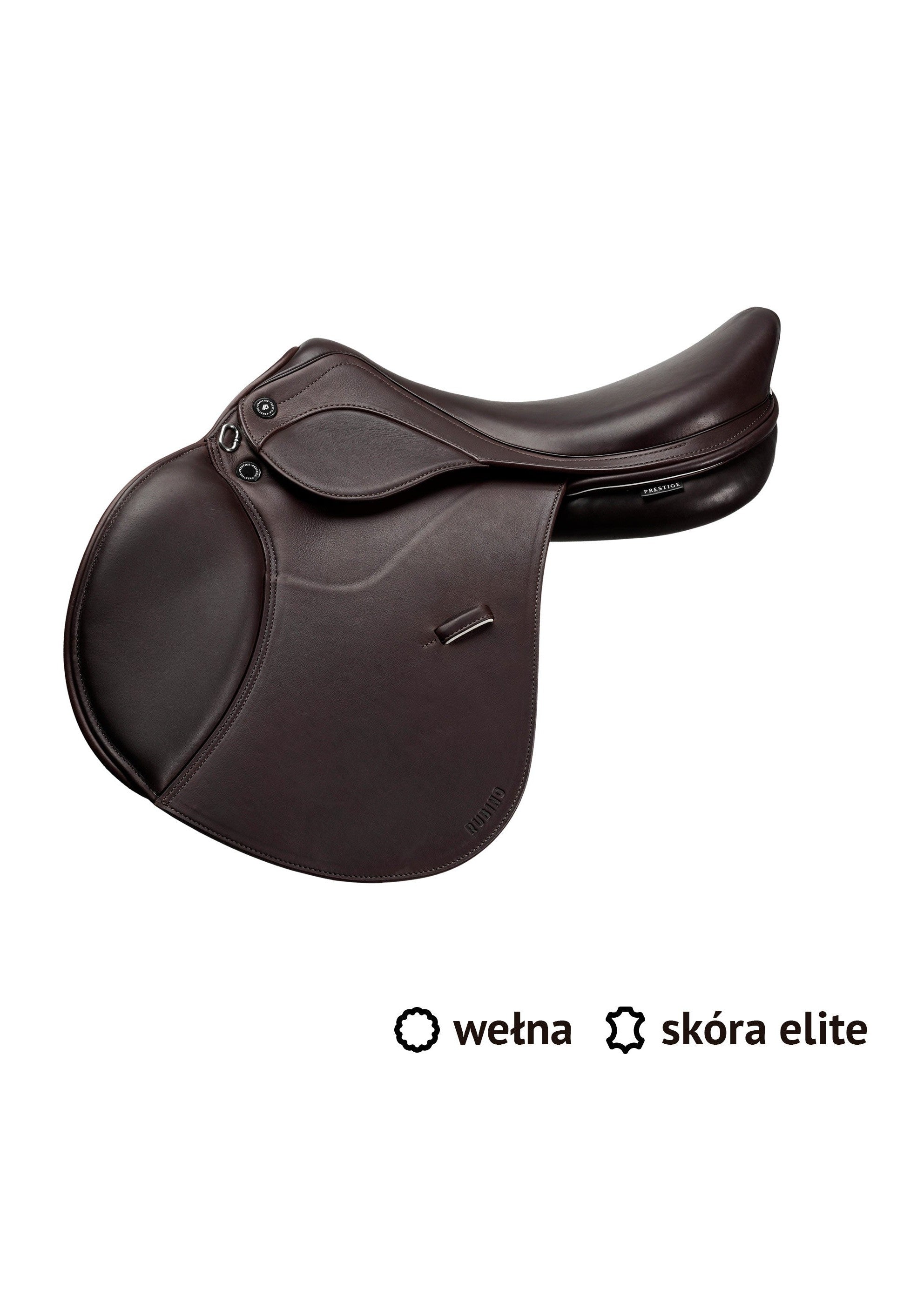 PRESTIGE ITALIA Siodło skokowe RUBINO MD ELITE WEŁNA