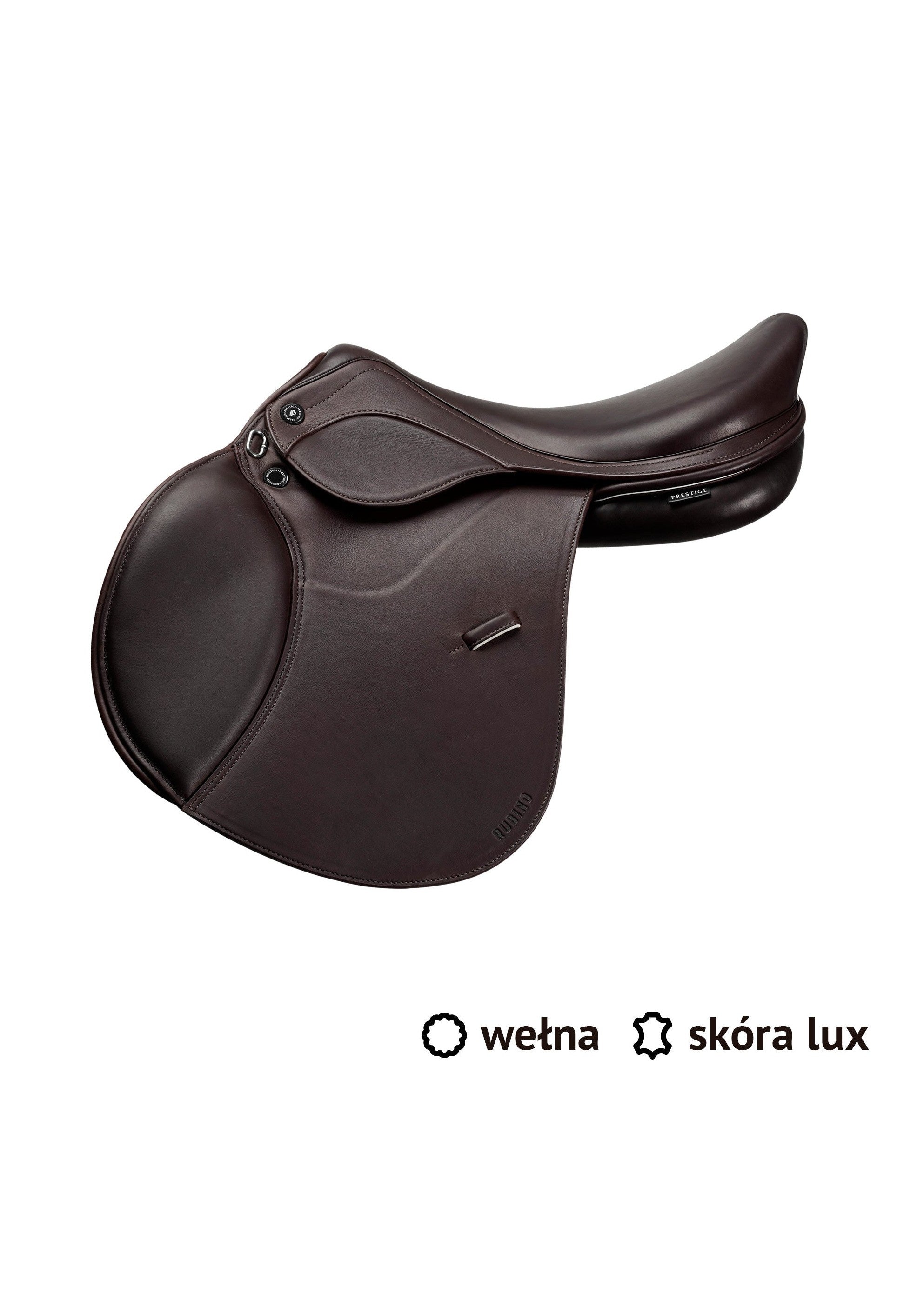 PRESTIGE ITALIA Siodło skokowe RUBINO MD LUX WEŁNA
