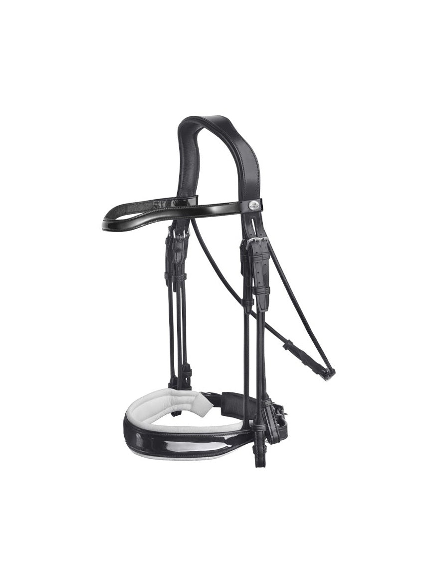 PRESTIGE ITALIA UJEŻDŻENIOWE PODWÓJNE OGŁOWIE JEŹDZIECKIE 3E158