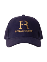 RENAISSANCE JEŹDZIECKA CZAPKA Z DASZKIEM GRANATOWA