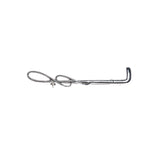 RUBIN ROYAL SREBRNA BROSZKA JEŹDZIECKA Z BATEM DO LONŻOWANIA PRÓBA 925 - Rubin Royal Equishop