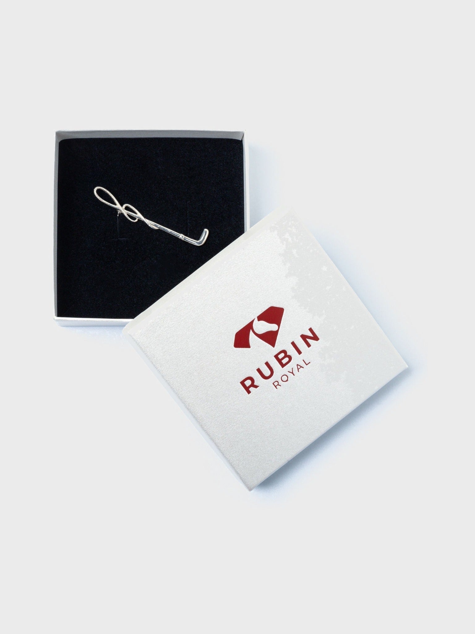 RUBIN ROYAL SREBRNA BROSZKA JEŹDZIECKA Z BATEM DO LONŻOWANIA PRÓBA 925 - Rubin Royal Equishop