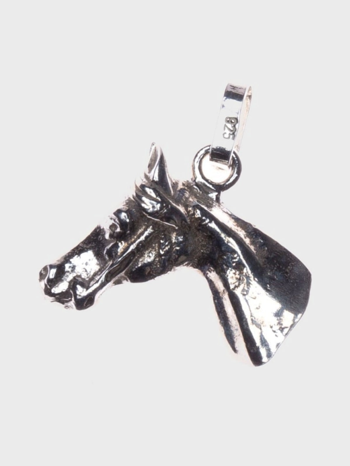 RUBIN ROYAL SREBRNA ZAWIESZKA NA NASZYJNIK GŁOWA KONIA PRÓBA 925 - Rubin Royal Equishop