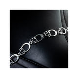 RUBIN ROYAL SREBRNA BRANSOLETKA JEŹDZIECKA ZE STRZEMIONAMI PRÓBA 925