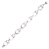 RUBIN ROYAL SREBRNA BRANSOLETKA JEŹDZIECKA ZE STRZEMIONAMI PRÓBA 925