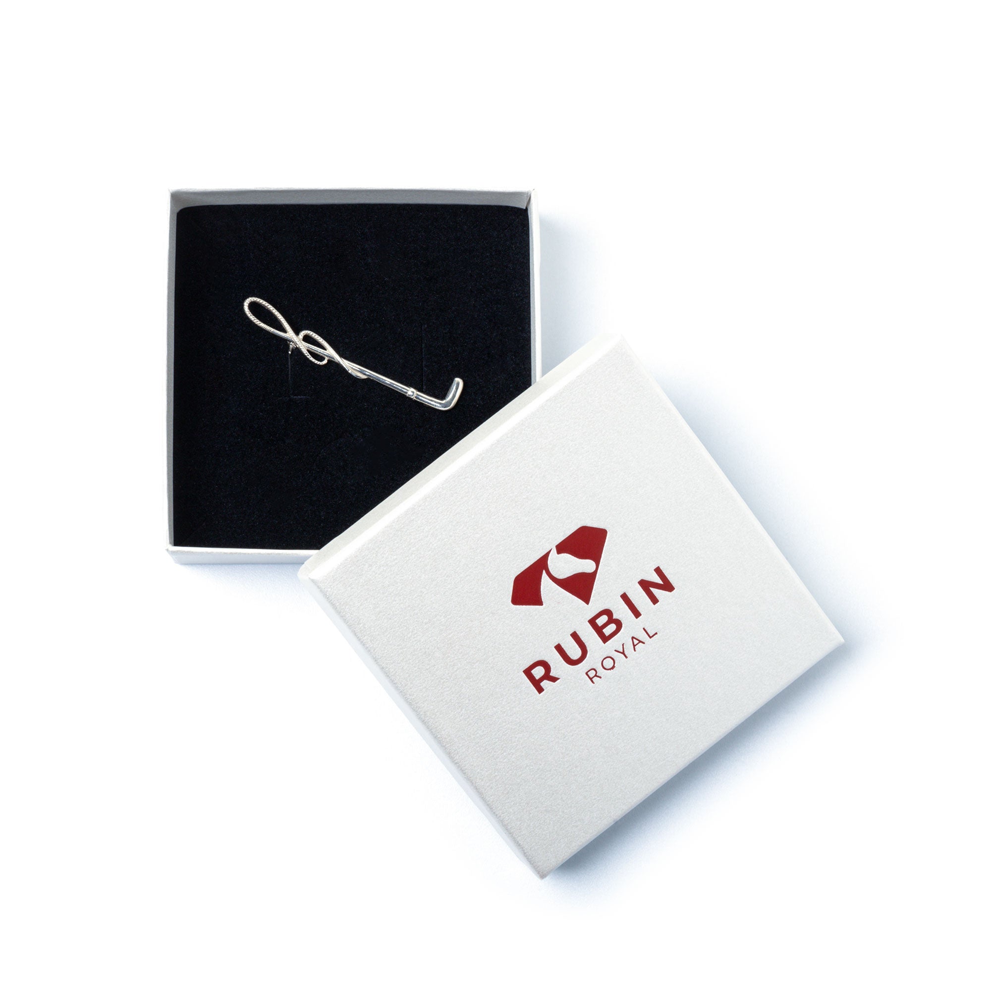 RUBIN ROYAL SREBRNA BROSZKA JEŹDZIECKA Z BATEM DO LONŻOWANIA PRÓBA 925