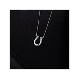 RUBIN ROYAL SREBRNY NASZYJNIK JEŹDZIECKI Z ZAWIESZKĄ KOŃSKA PODKOWA PRÓBA 925