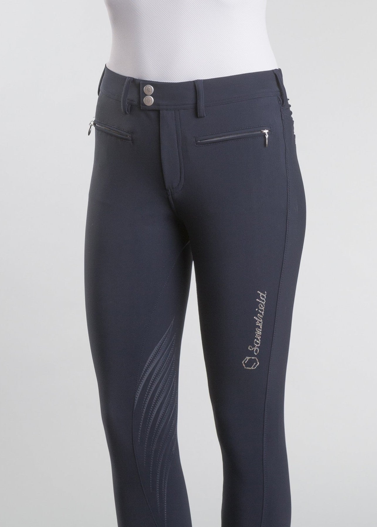 SAMSHIELD ADELE BRYCZESY DAMSKIE Z KOLANOWYM LEJEM SILIKONOWYM