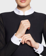 SAMSHIELD ANOUCHKA KONKURSOWA KOSZULA JEŹDZIECKA SWAROVSKI DAMSKA