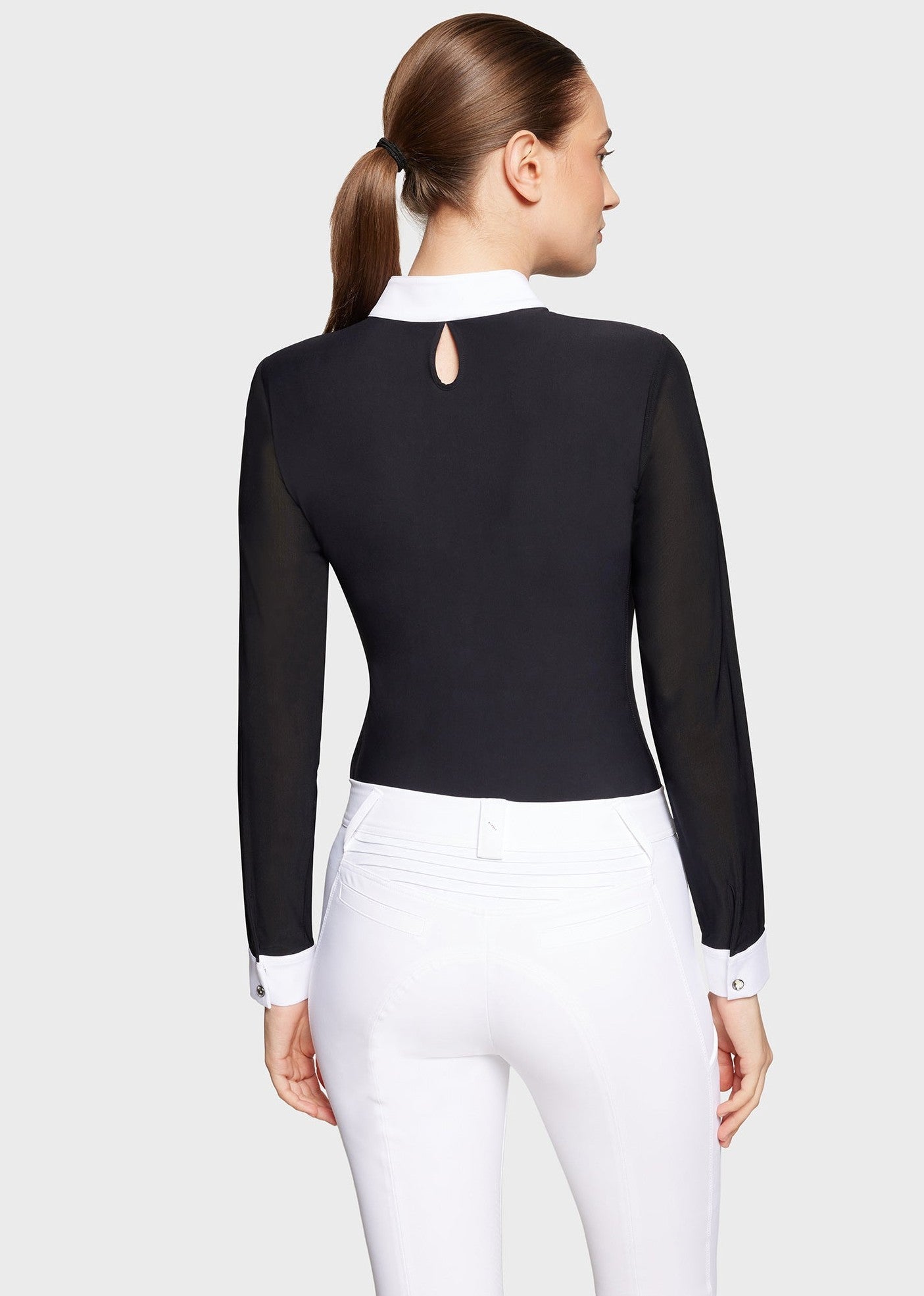 SAMSHIELD ANOUCHKA WOMEN'S COMPETITION RIDING SHIRT SWAROVSKI