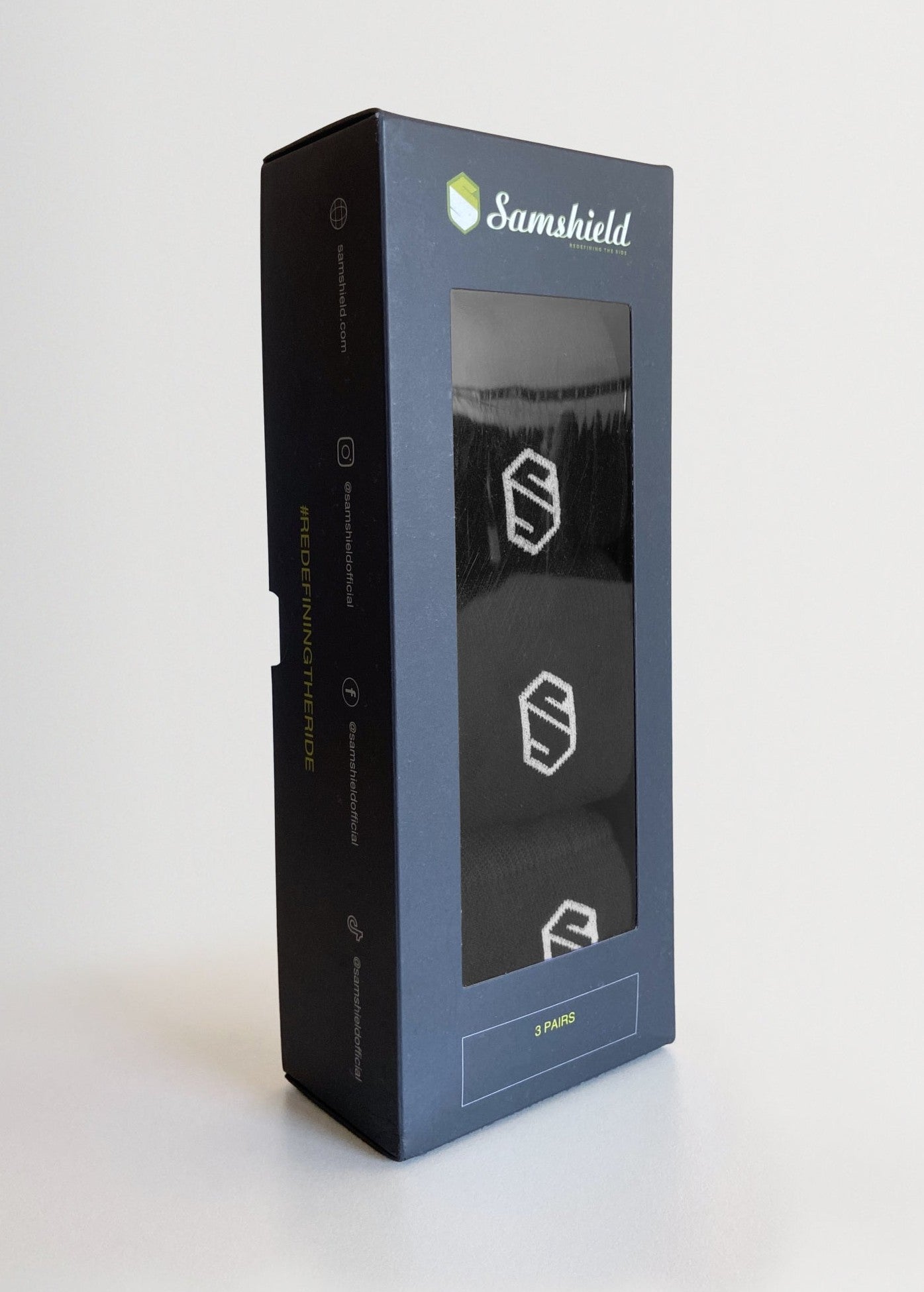 SAMSHIELD BALZANE BLAZON SKARPETY JEŹDZIECKIE DAMSKIE 3-PAK