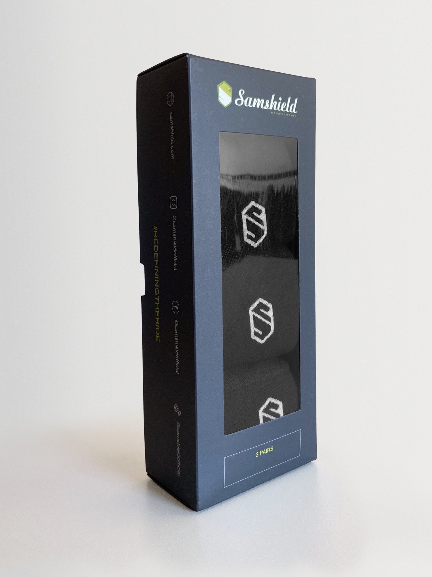 SAMSHIELD BALZANE BLAZON SKARPETY JEŹDZIECKIE DAMSKIE 3-PAK