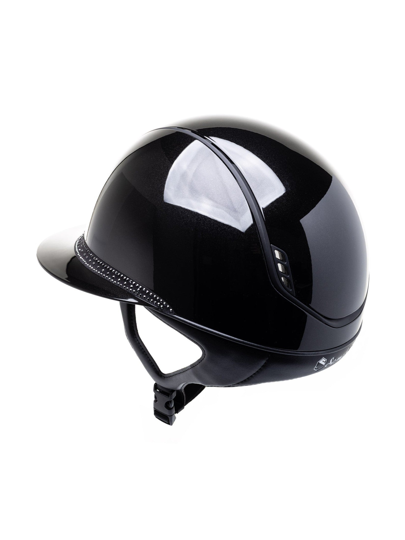 SAMSHIELD KASK MISS SHIELD 2.0 SHADOWGLOSSY / ROYAL TIARA JETH / MATT 5 SWARO / CZARNY