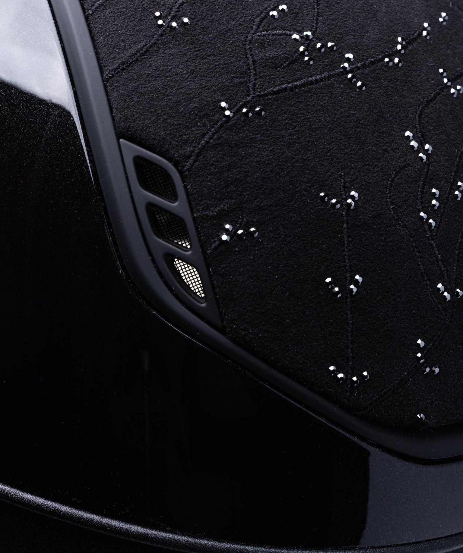 SAMSHIELD KASK MISS SHIELD 2.0 SHADOWGLOSSY / SUBTLE CRYSTAL LEAF / MATT FRAME / CZARNY