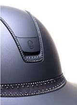 SAMSHIELD KASK MISS SHIELD 2.0 SHADOWMATT / ROYAL TIARA JETH / MATT FRAME / 300 SWARO / CZARNY