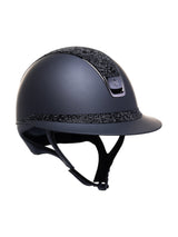 SAMSHIELD KASK MISS SHIELD 2.0 SHADOWMATT / SPARKLING ULTRA FINE ROCK TOP FB / CZARNY CHROME / CZARNY