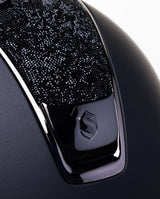 SAMSHIELD KASK MISS SHIELD 2.0 SHADOWMATT / SPARKLING ULTRA FINE ROCK TOP FB / CZARNY CHROME / CZARNY