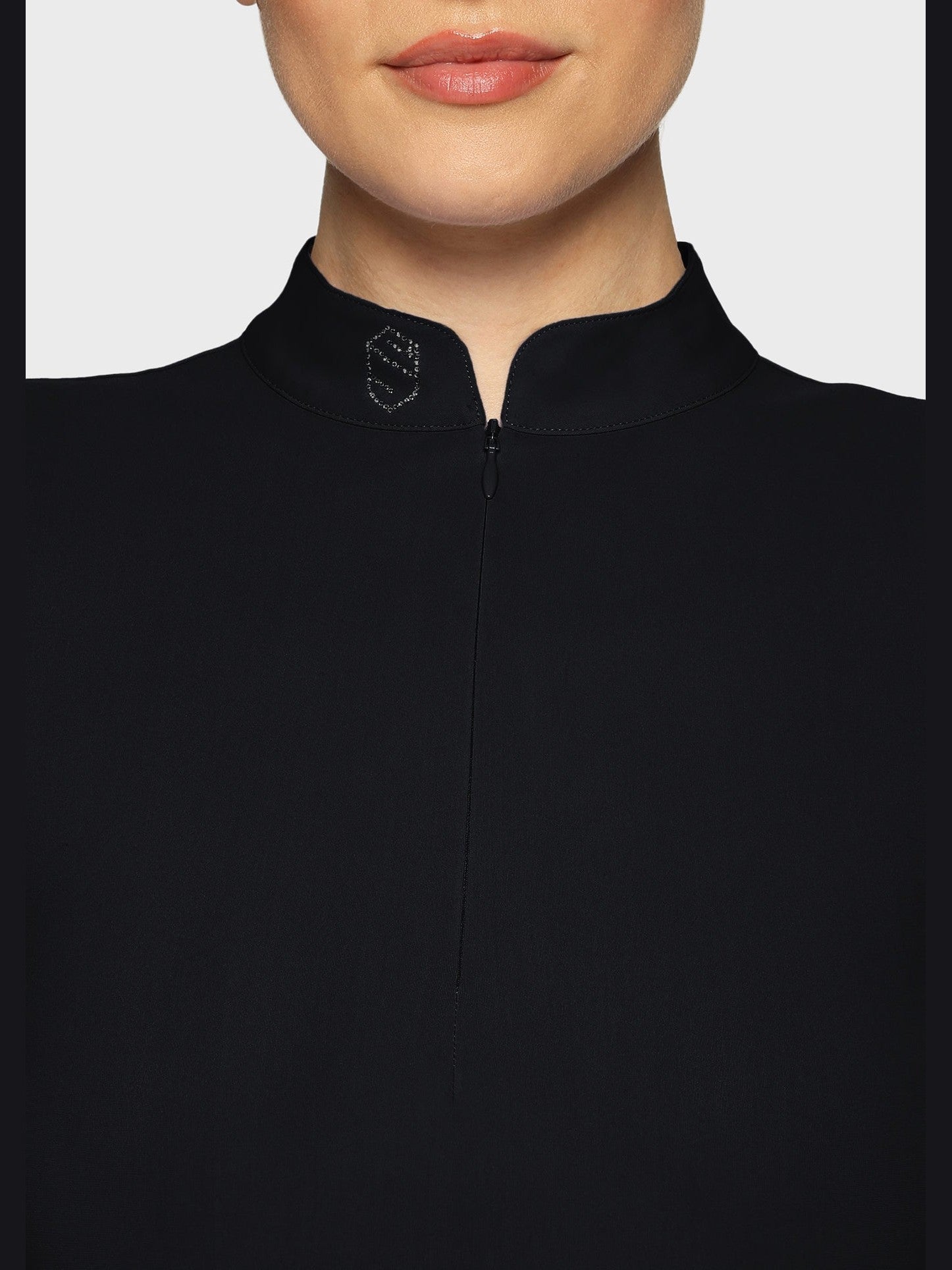 SAMSHIELD BELLA LS TRENINGOWA KOSZULKA JEŹDZIECKA DAMSKA - Samshield Equishop