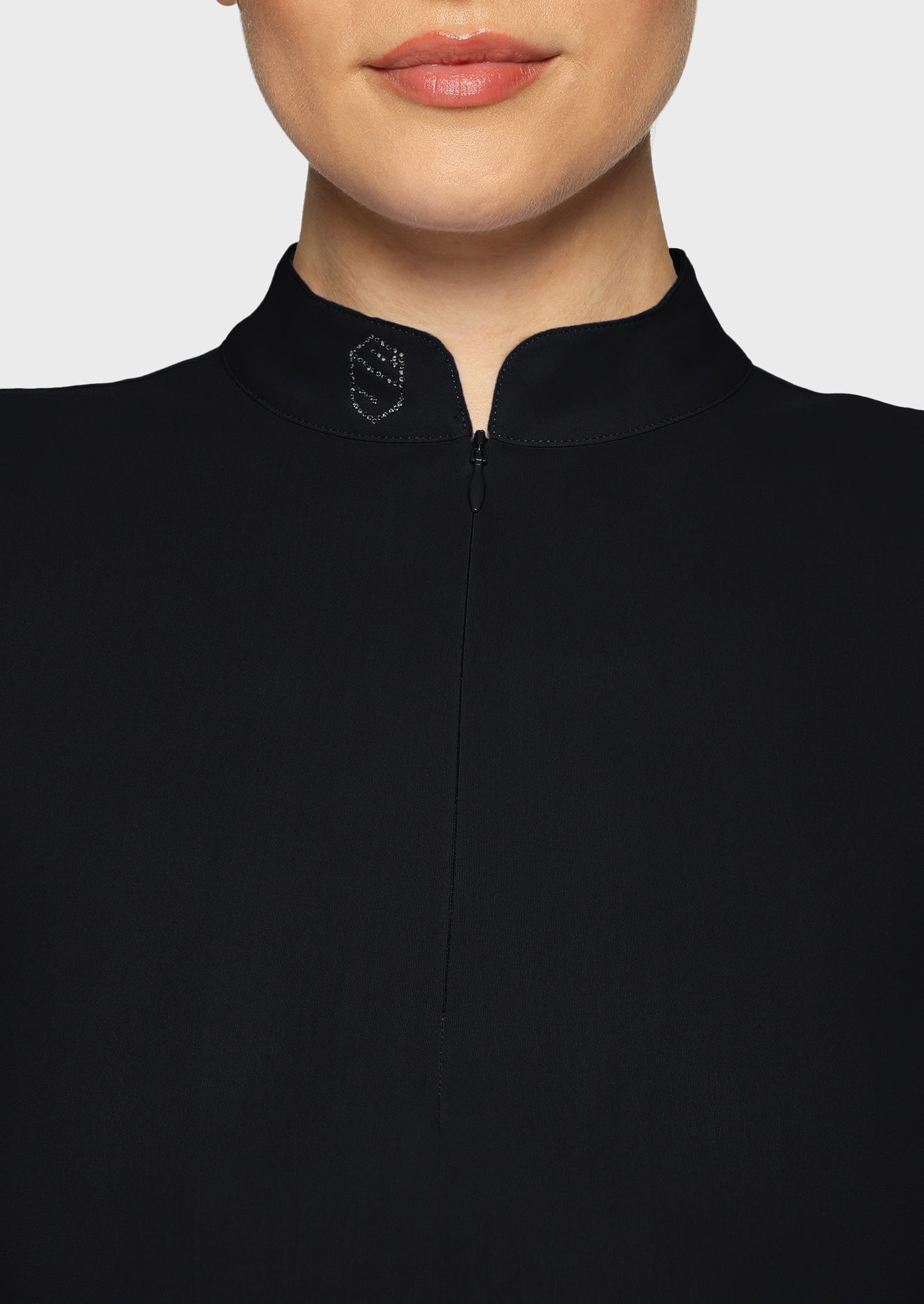 SAMSHIELD BELLA LS TRENINGOWA KOSZULKA JEŹDZIECKA DAMSKA - Samshield Equishop