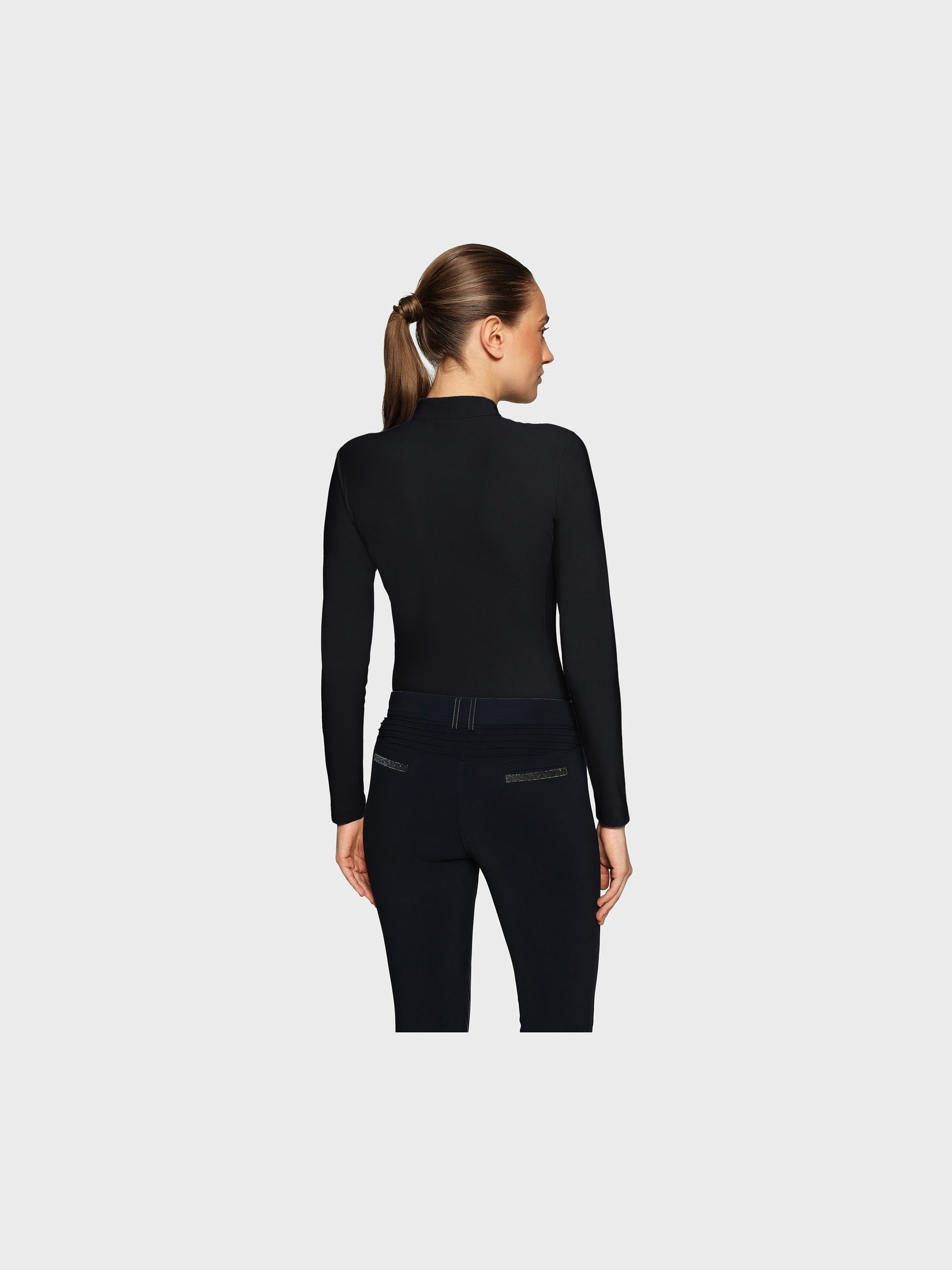 SAMSHIELD BELLA LS TRENINGOWA KOSZULKA JEŹDZIECKA DAMSKA - Samshield Equishop