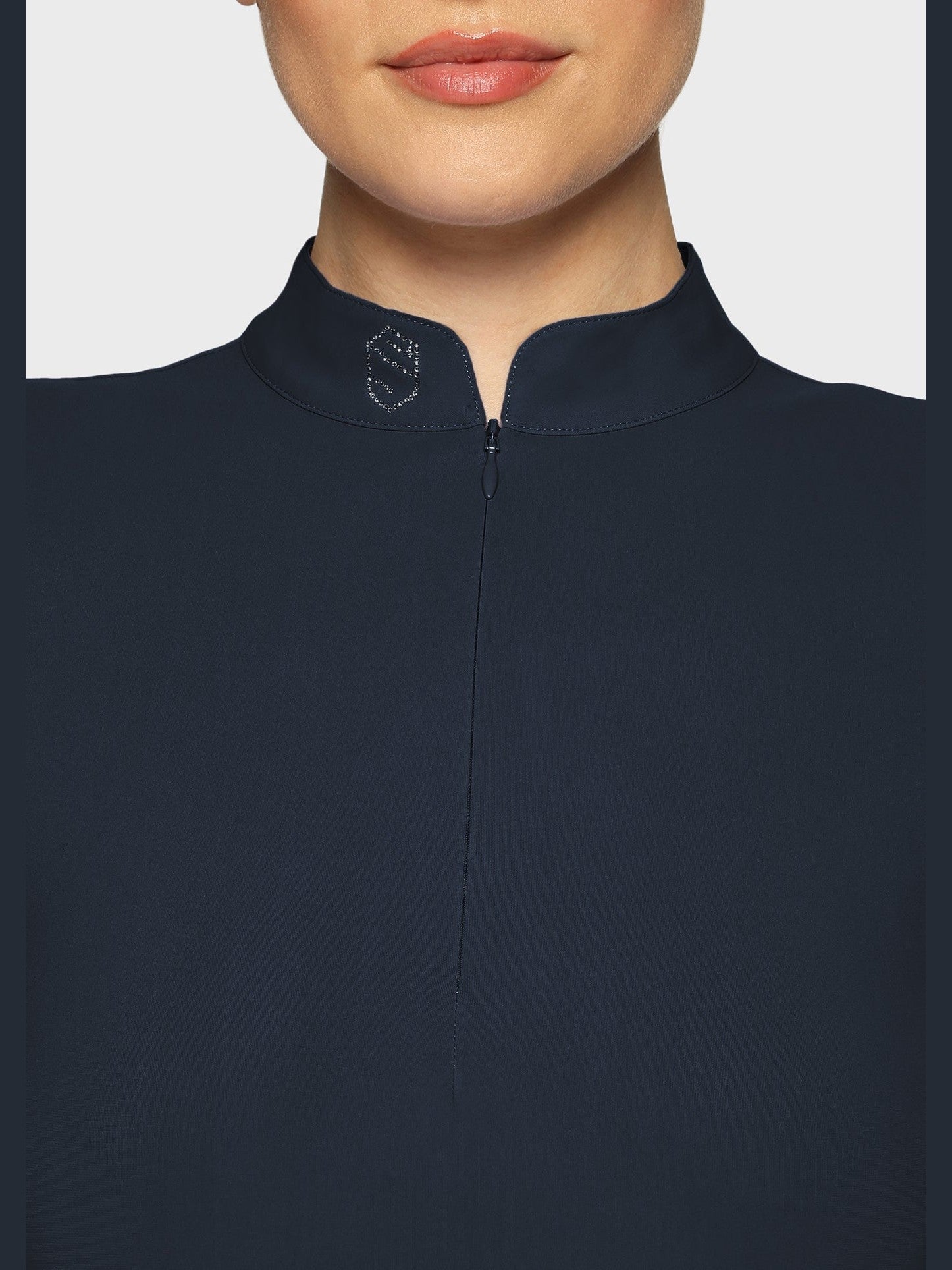 SAMSHIELD BELLA LS TRENINGOWA KOSZULKA JEŹDZIECKA DAMSKA - Samshield Equishop