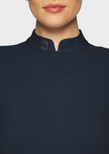 SAMSHIELD BELLA LS TRENINGOWA KOSZULKA JEŹDZIECKA DAMSKA - Samshield Equishop