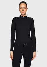 SAMSHIELD BELLA LS TRENINGOWA KOSZULKA JEŹDZIECKA DAMSKA - Samshield Equishop