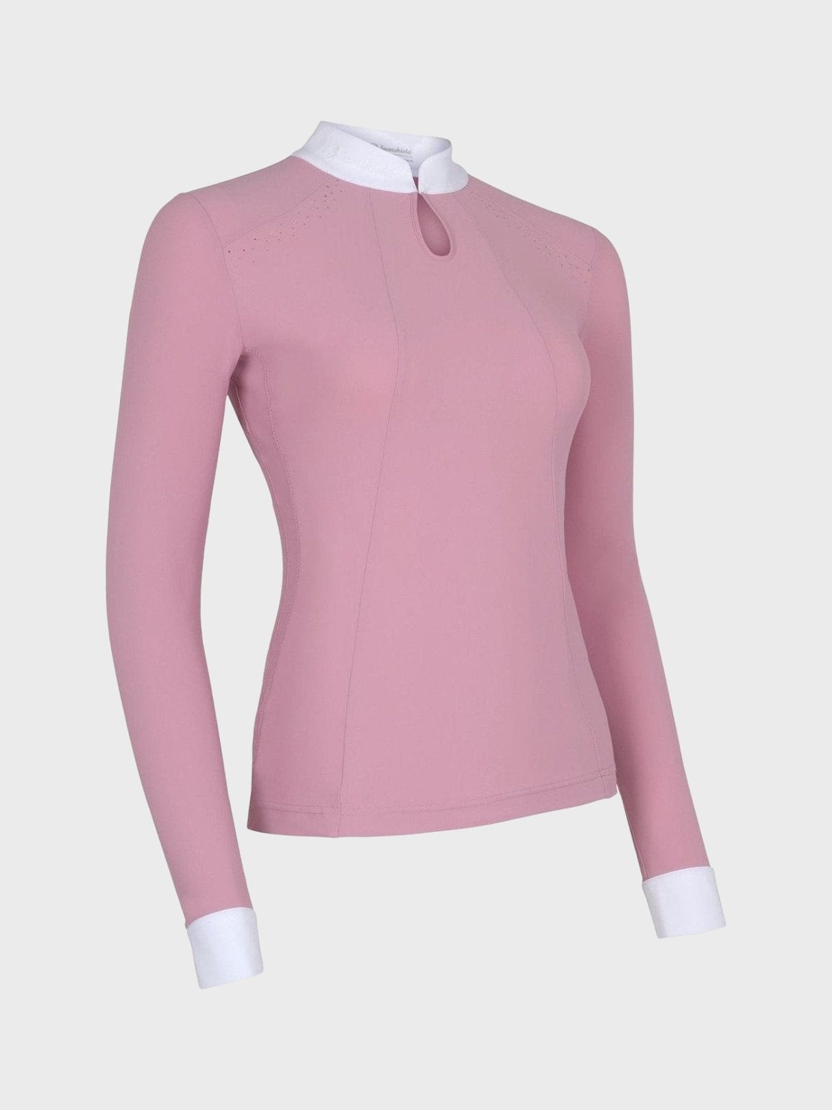 SAMSHIELD ELVIRA KOSZULA KONKURSOWA JEŹDZIECKA Z DŁUGIM RĘKAWEM DAMSKA - Samshield Equishop