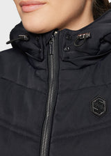 SAMSHIELD KAMIZELKA JEŹDZIECKA DAMSKA Z KAPTUREM VAL D'ISERE - Samshield Equishop