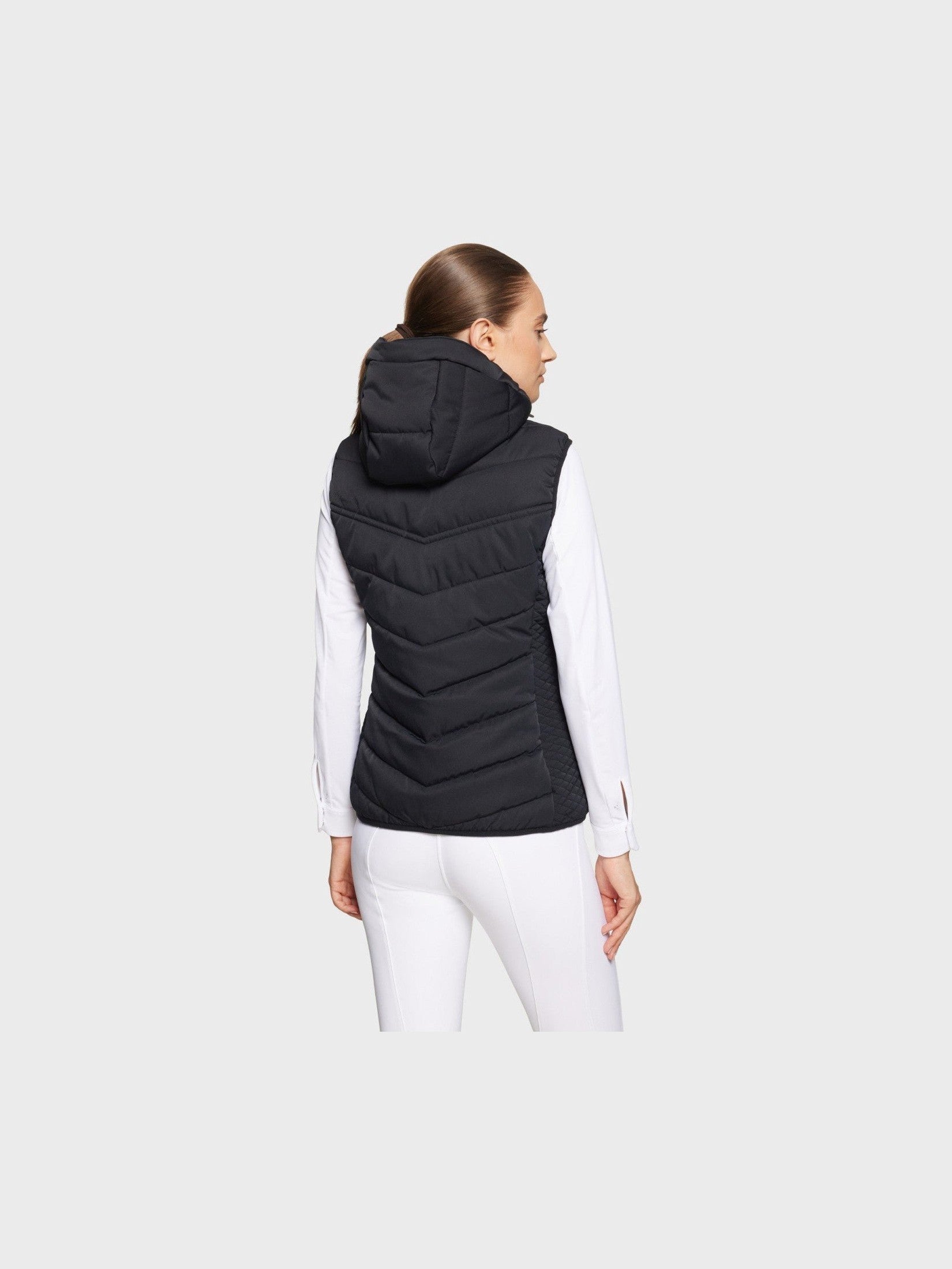 SAMSHIELD KAMIZELKA JEŹDZIECKA DAMSKA Z KAPTUREM VAL D'ISERE - Samshield Equishop
