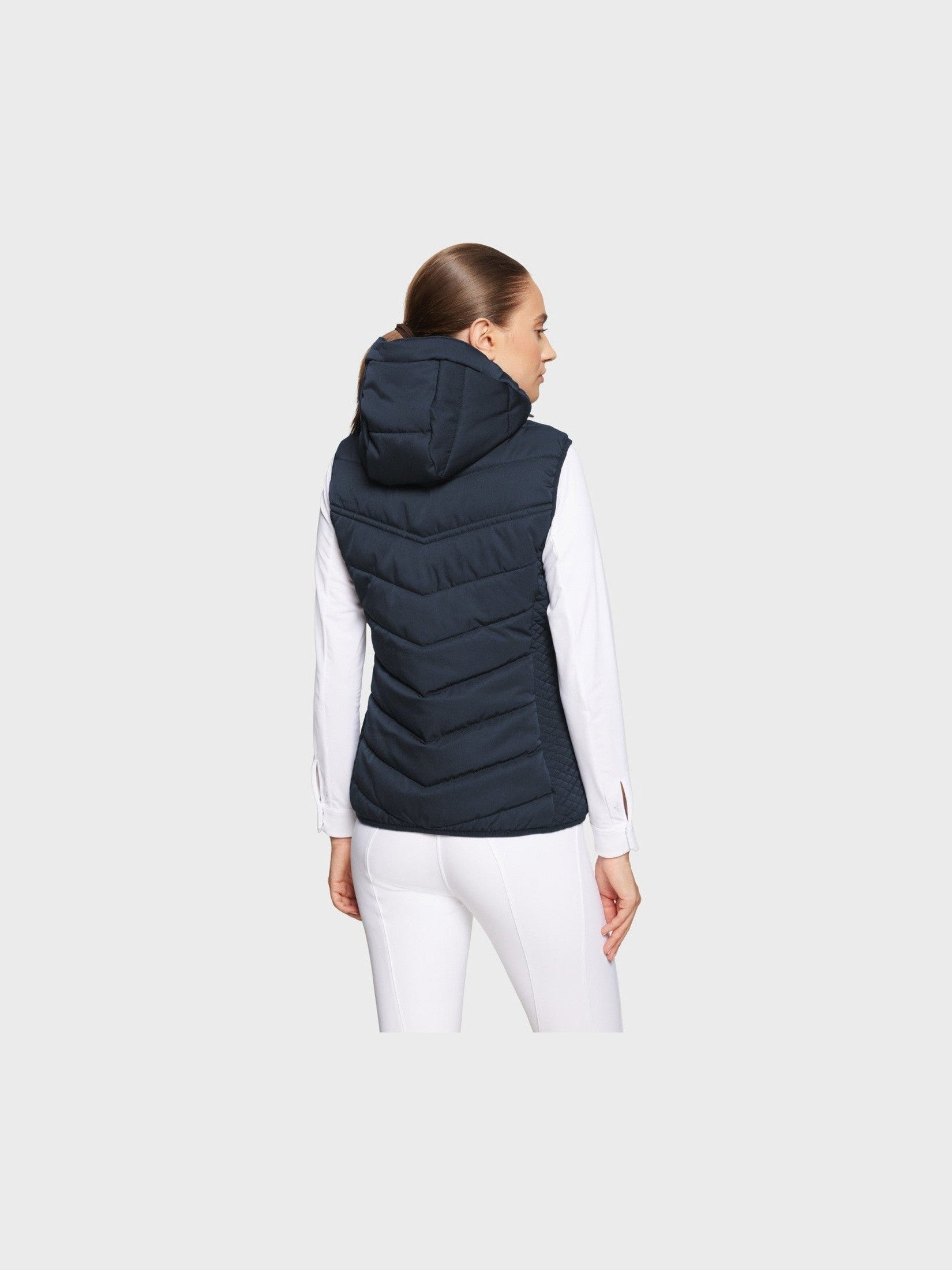 SAMSHIELD KAMIZELKA JEŹDZIECKA DAMSKA Z KAPTUREM VAL D'ISERE - Samshield Equishop
