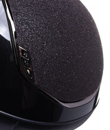 SAMSHIELD KASK MISS GLOSSY 2.0 / CRYSTAL FABRIC ANTIC PINK TOP FRONTAL / CZARNY - Samshield Equishop