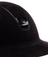 SAMSHIELD KASK MISS PREMIUM 2.0 / CZARNA ALCANTARA / MAT BLACK / CHROME BLACK / CZARNY - Samshield Equishop